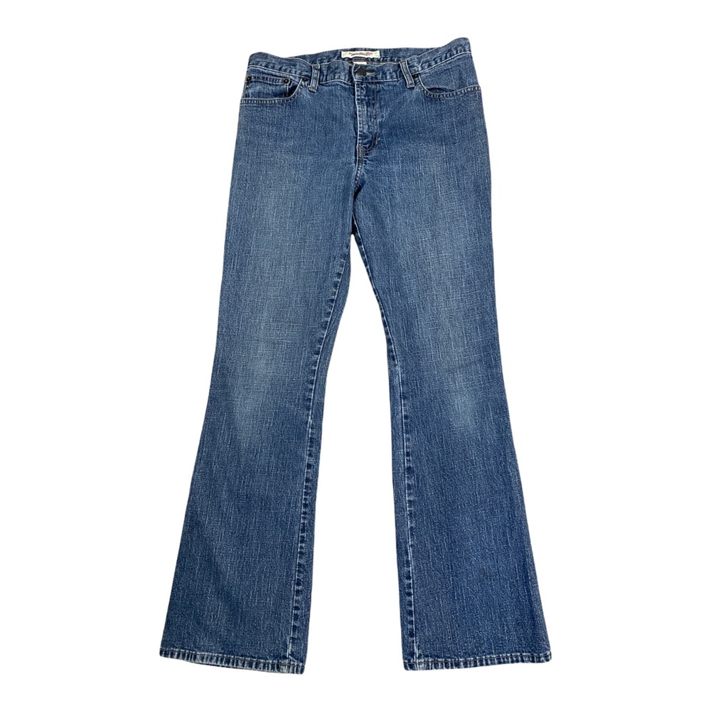 Abercrombie Mid-Rise Boot Cut Medium Wash Jeans Women’s Size 8  [211]